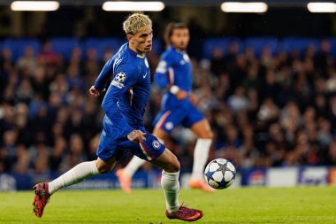 Alejandro Garnacho seen during Champions League league phase game between Chelsea FC and  SL Benfica (Maciej Rogowski/ Ball Raw Images)
