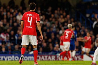 Antonio Silva seen during Champions League league phase game between Chelsea FC and  SL Benfica (Maciej Rogowski/ Ball Raw Images)