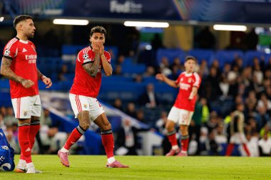 Richard Rios seen during Champions League league phase game between Chelsea FC and  SL Benfica (Maciej Rogowski/ Ball Raw Images)