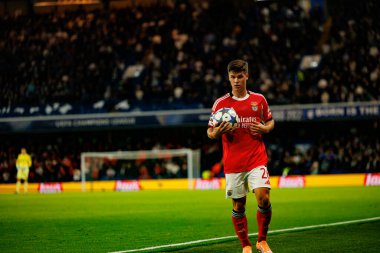 Samuel Dahl seen during Champions League league phase game between Chelsea FC and  SL Benfica (Maciej Rogowski/ Ball Raw Images)