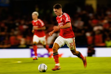 Georgiy Sudakov seen during Champions League league phase game between Chelsea FC and  SL Benfica (Maciej Rogowski/ Ball Raw Images)