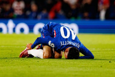  Facundo Buonanotte seen during Champions League league phase game between Chelsea FC and  SL Benfica (Maciej Rogowski/ Ball Raw Images)