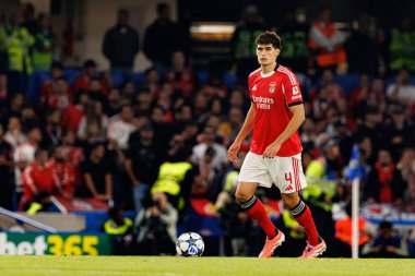 Antonio Silva seen during Champions League league phase game between Chelsea FC and  SL Benfica (Maciej Rogowski/ Ball Raw Images)