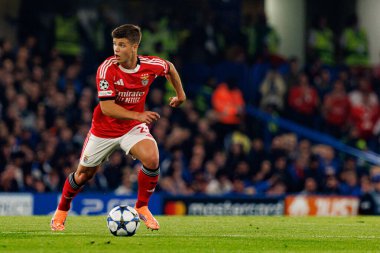 Samuel Dahl seen during Champions League league phase game between Chelsea FC and  SL Benfica (Maciej Rogowski/ Ball Raw Images)