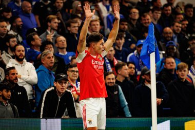 Georgiy Sudakov seen during Champions League league phase game between Chelsea FC and  SL Benfica (Maciej Rogowski/ Ball Raw Images)