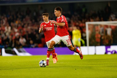 Georgiy Sudakov seen during Champions League league phase game between Chelsea FC and  SL Benfica (Maciej Rogowski/ Ball Raw Images)