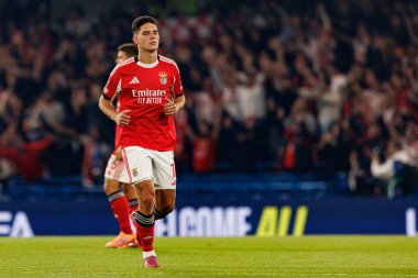 Georgiy Sudakov seen during Champions League league phase game between Chelsea FC and  SL Benfica (Maciej Rogowski/ Ball Raw Images)