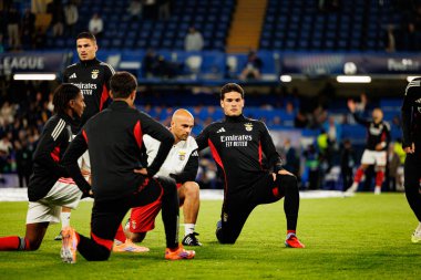 Goncalo Oliveira seen during Champions League league phase game between Chelsea FC and  SL Benfica (Maciej Rogowski/ Ball Raw Images)