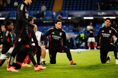 Goncalo Oliveira seen during Champions League league phase game between Chelsea FC and  SL Benfica (Maciej Rogowski/ Ball Raw Images)