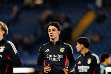 Joao Rego seen during Champions League league phase game between Chelsea FC and  SL Benfica (Maciej Rogowski/ Ball Raw Images)