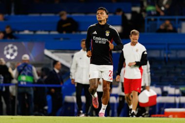 Richard Rios seen during Champions League league phase game between Chelsea FC and  SL Benfica (Maciej Rogowski/ Ball Raw Images)