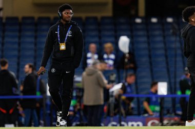 Jorrel Hato seen during Champions League league phase game between Chelsea FC and  SL Benfica (Maciej Rogowski/ Ball Raw Images)