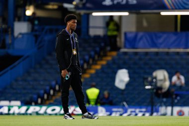 Joshua  Josh Acheampong seen during Champions League league phase game between Chelsea FC and  SL Benfica (Maciej Rogowski/ Ball Raw Images)
