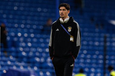 Joao Veloso seen during Champions League league phase game between Chelsea FC and  SL Benfica (Maciej Rogowski/ Ball Raw Images)