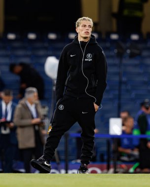 Alejandro Garnacho seen during Champions League league phase game between Chelsea FC and  SL Benfica (Maciej Rogowski/ Ball Raw Images)