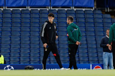 Antonio Silva seen during Champions League league phase game between Chelsea FC and  SL Benfica (Maciej Rogowski/ Ball Raw Images)