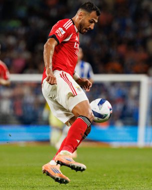 Vangelis Pavlidis seen during Liga Portugal game between teams of FC Porto and SL Benfica at Estadio do Dragao (Maciej Rogowski/Ball Raw Images)