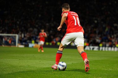 Georgiy Sudakov seen during Liga Portugal game between teams of FC Porto and SL Benfica at Estadio do Dragao (Maciej Rogowski/Ball Raw Images)