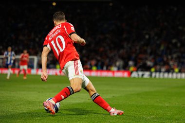 Georgiy Sudakov seen during Liga Portugal game between teams of FC Porto and SL Benfica at Estadio do Dragao (Maciej Rogowski/Ball Raw Images)