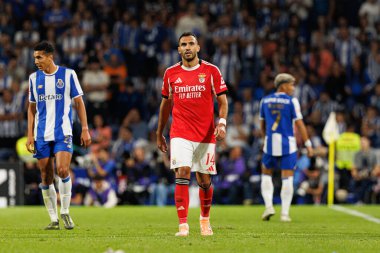 Vangelis Pavlidis seen during Liga Portugal game between teams of FC Porto and SL Benfica at Estadio do Dragao (Maciej Rogowski/Ball Raw Images)