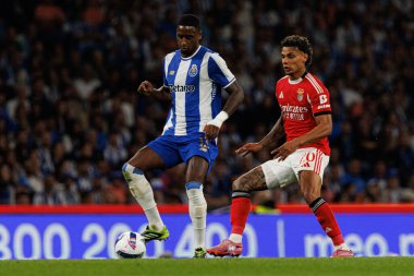 Pablo Cristian Rosario and Richard Rios seen during Liga Portugal game between teams of FC Porto and SL Benfica at Estadio do Dragao (Maciej Rogowski/Ball Raw Images)