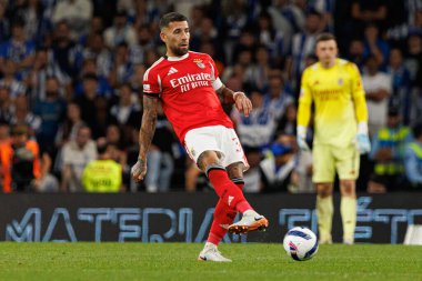 Nicolas Otamendi seen during Liga Portugal game between teams of FC Porto and SL Benfica at Estadio do Dragao (Maciej Rogowski/Ball Raw Images)
