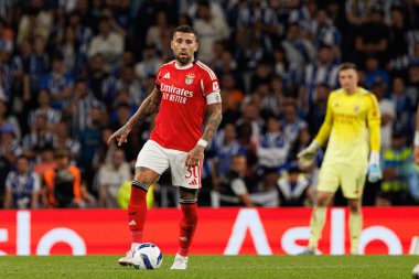 Nicolas Otamendi seen during Liga Portugal game between teams of FC Porto and SL Benfica at Estadio do Dragao (Maciej Rogowski/Ball Raw Images)