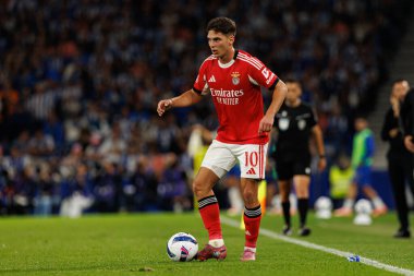 Georgiy Sudakov seen during Liga Portugal game between teams of FC Porto and SL Benfica at Estadio do Dragao (Maciej Rogowski/Ball Raw Images)