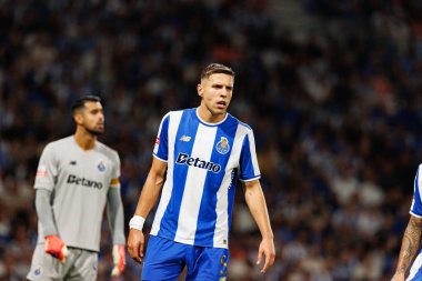 Jan Bednarek seen during Liga Portugal game between teams of FC Porto and SL Benfica at Estadio do Dragao (Maciej Rogowski/Ball Raw Images)