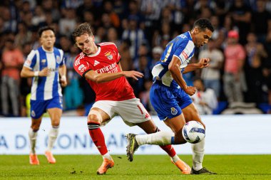 Amar Dedic and Alberto Costa Baio seen during Liga Portugal game between teams of FC Porto and SL Benfica at Estadio do Dragao (Maciej Rogowski/Ball Raw Images)