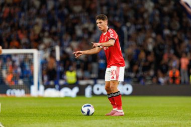 Georgiy Sudakov seen during Liga Portugal game between teams of FC Porto and SL Benfica at Estadio do Dragao (Maciej Rogowski/Ball Raw Images)