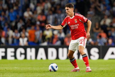 Georgiy Sudakov seen during Liga Portugal game between teams of FC Porto and SL Benfica at Estadio do Dragao (Maciej Rogowski/Ball Raw Images)