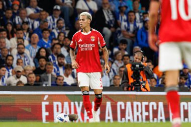 Enzo Barrenechea seen during Liga Portugal game between teams of FC Porto and SL Benfica at Estadio do Dragao (Maciej Rogowski/Ball Raw Images)