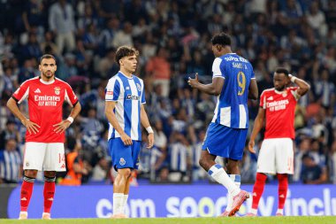 Gabri Veiga and Samu seen during Liga Portugal game between teams of FC Porto and SL Benfica at Estadio do Dragao (Maciej Rogowski/Ball Raw Images)