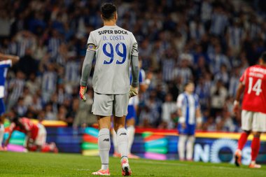 Diogo Costa seen during Liga Portugal game between teams of FC Porto and SL Benfica at Estadio do Dragao (Maciej Rogowski/Ball Raw Images)