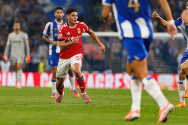 Georgiy Sudakov seen during Liga Portugal game between teams of FC Porto and SL Benfica at Estadio do Dragao (Maciej Rogowski/Ball Raw Images)