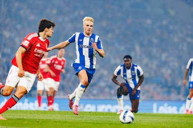 Victor Froholdt seen during Liga Portugal game between teams of FC Porto and SL Benfica at Estadio do Dragao (Maciej Rogowski/Ball Raw Images)