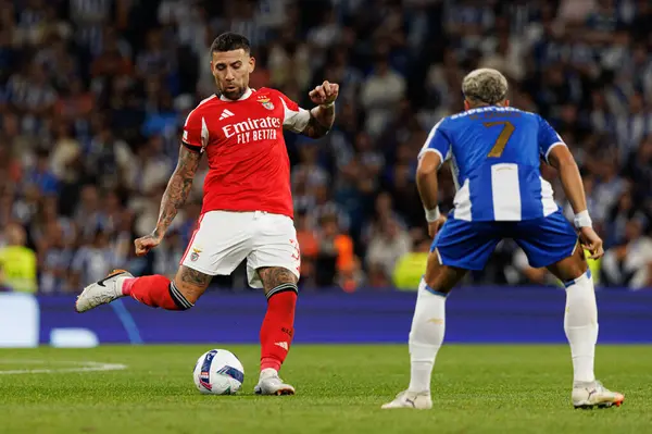 Nicolas Otamendi seen during Liga Portugal game between teams of FC Porto and SL Benfica at Estadio do Dragao (Maciej Rogowski/Ball Raw Images)