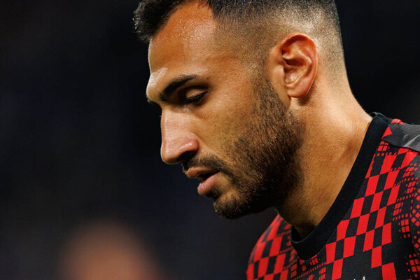 Vangelis Pavlidis seen during Liga Portugal game between teams of FC Porto and SL Benfica at Estadio do Dragao (Maciej Rogowski/Ball Raw Images)