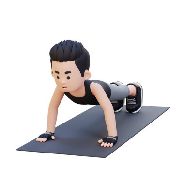 Üç boyutlu karikatür adam eğitimi