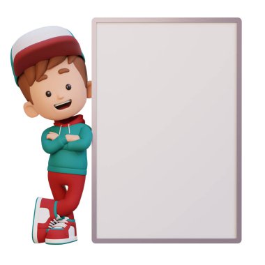 Beyaz tahta çocukla çocuk