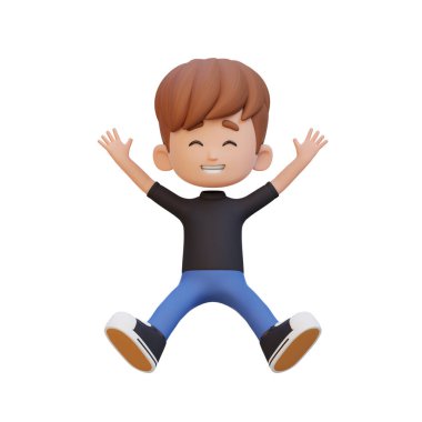 3 dk zıplayan çocuk.