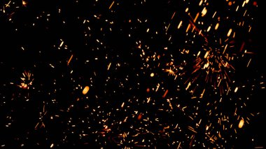 Yüzen közler arka planda şeffaf PNG kıvılcımları oluşturur. Resimleri kaplamak için matlık veya ekran kipi kullanımı.