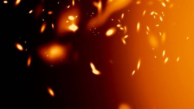 Yüzen közler arka planda şeffaf PNG kıvılcımları oluşturur. Resimleri kaplamak için matlık veya ekran kipi kullanımı.