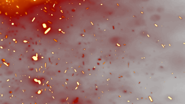 Yüzen közler arka planda şeffaf PNG kıvılcımları oluşturur. Resimleri kaplamak için matlık veya ekran kipi kullanımı.