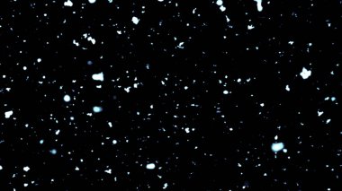 Kar yağışı. Kış yoğun kar taneleri. Örtülü doku izole edilmiş soyut arkaplan PNG şeffaf