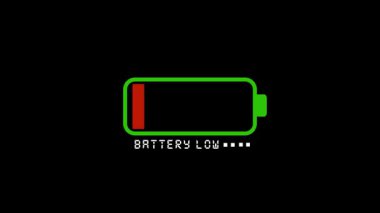 pil şarj simgesi, vektör tasarımı