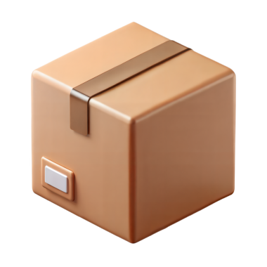 'Kahverengi Paket Kutusu' başlıklı bu resim Beyaz Arkaplanda Kargo Servisi için izole edilmiş 'içerik bağlantısı içerir