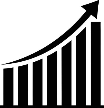 ok grafik simgesi. Web tasarımı için ok grafik vektör simgesinin düz çizimi