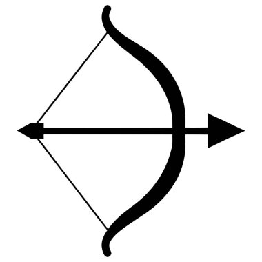 ok işareti simgesi, basit vektör illüstrasyonu